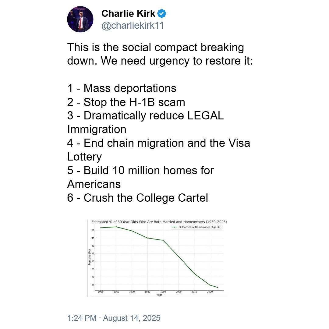 Charlie Proposes Plan to Mass Deport and Cut Legal Immigration