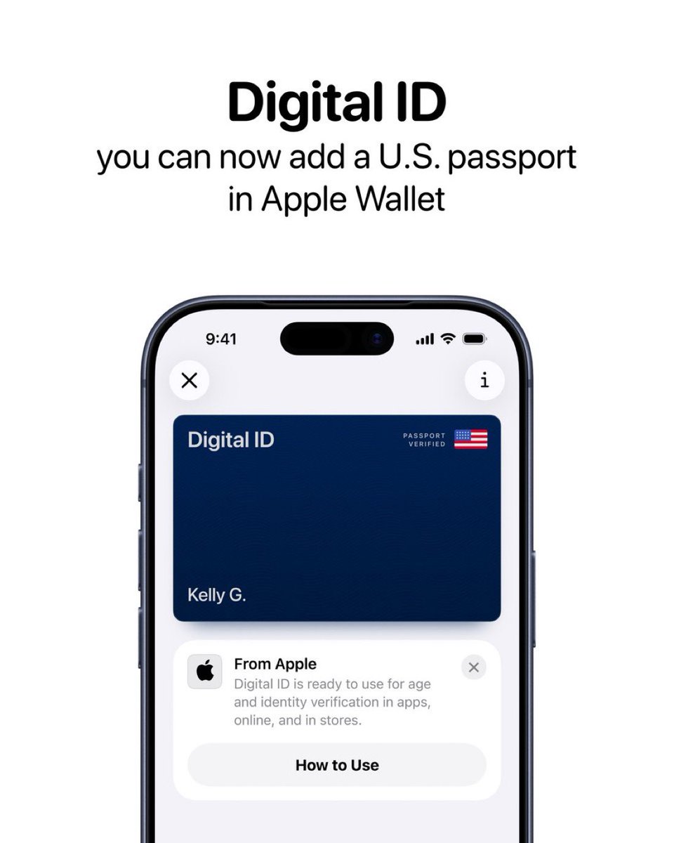 Apple Introduces Digital ID for TSA Use in 250+ U.S. Airports