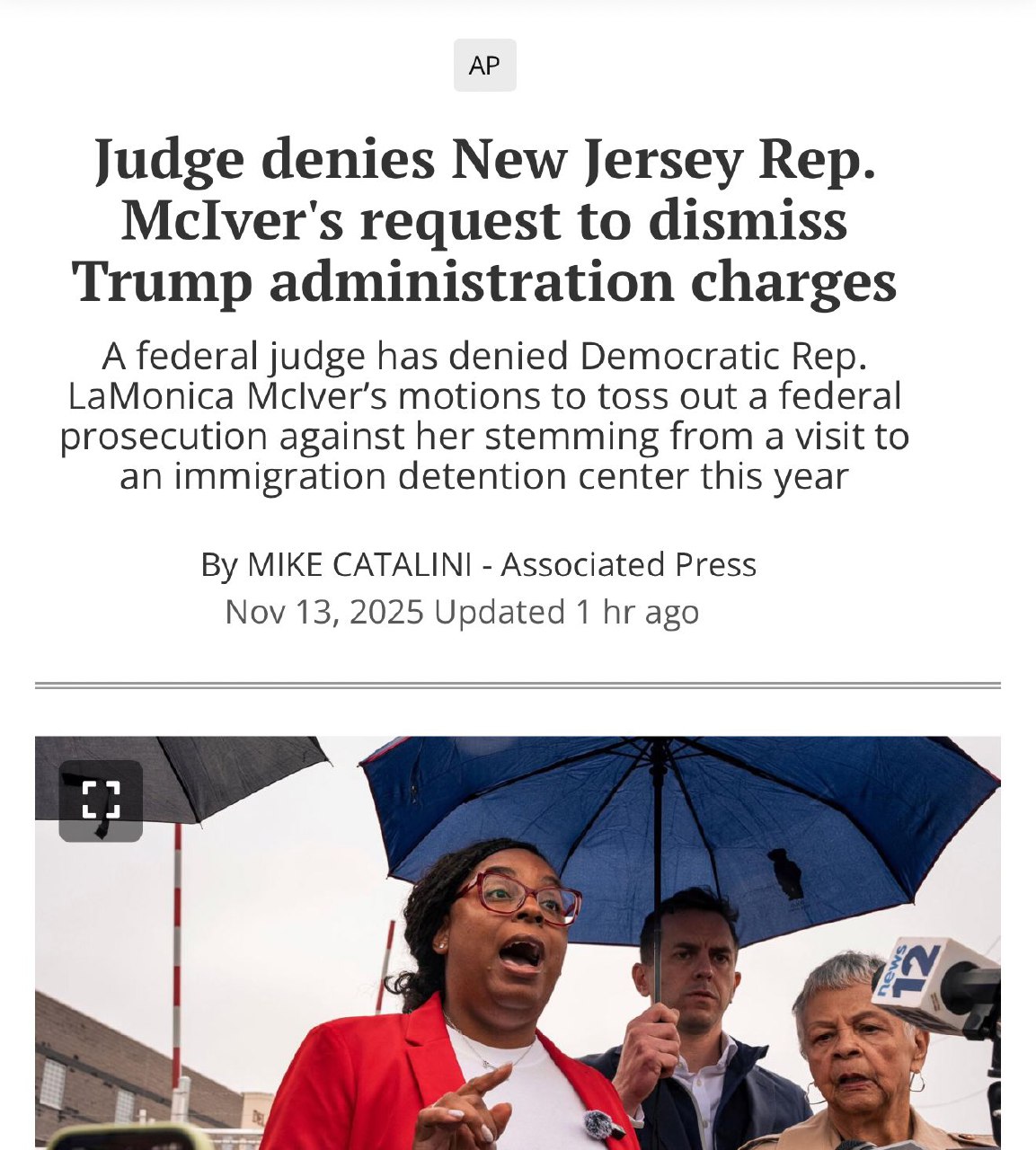 Judge Allows Case Against Rep. LaMonica McIver for Assault to Proceed