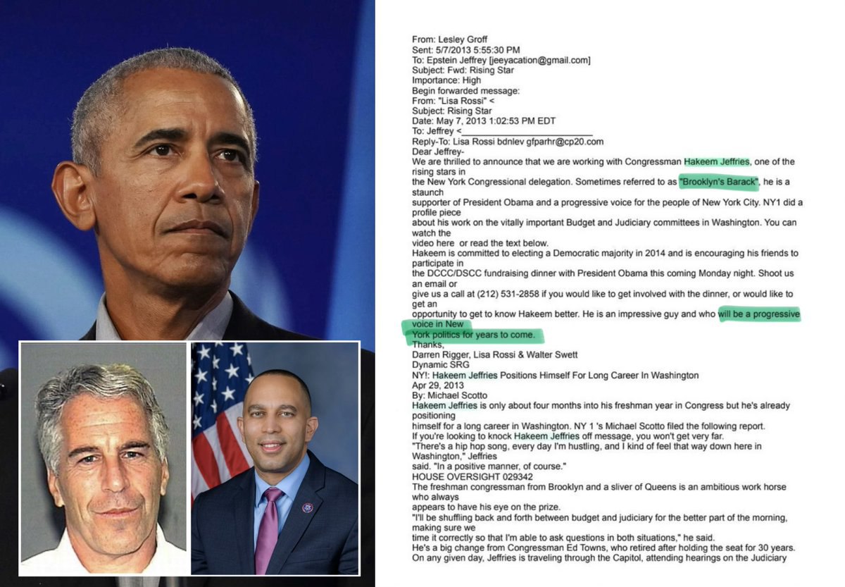 Email Reveals Dynamic SRG Sought Epstein's Support for Hakeem Jeffries