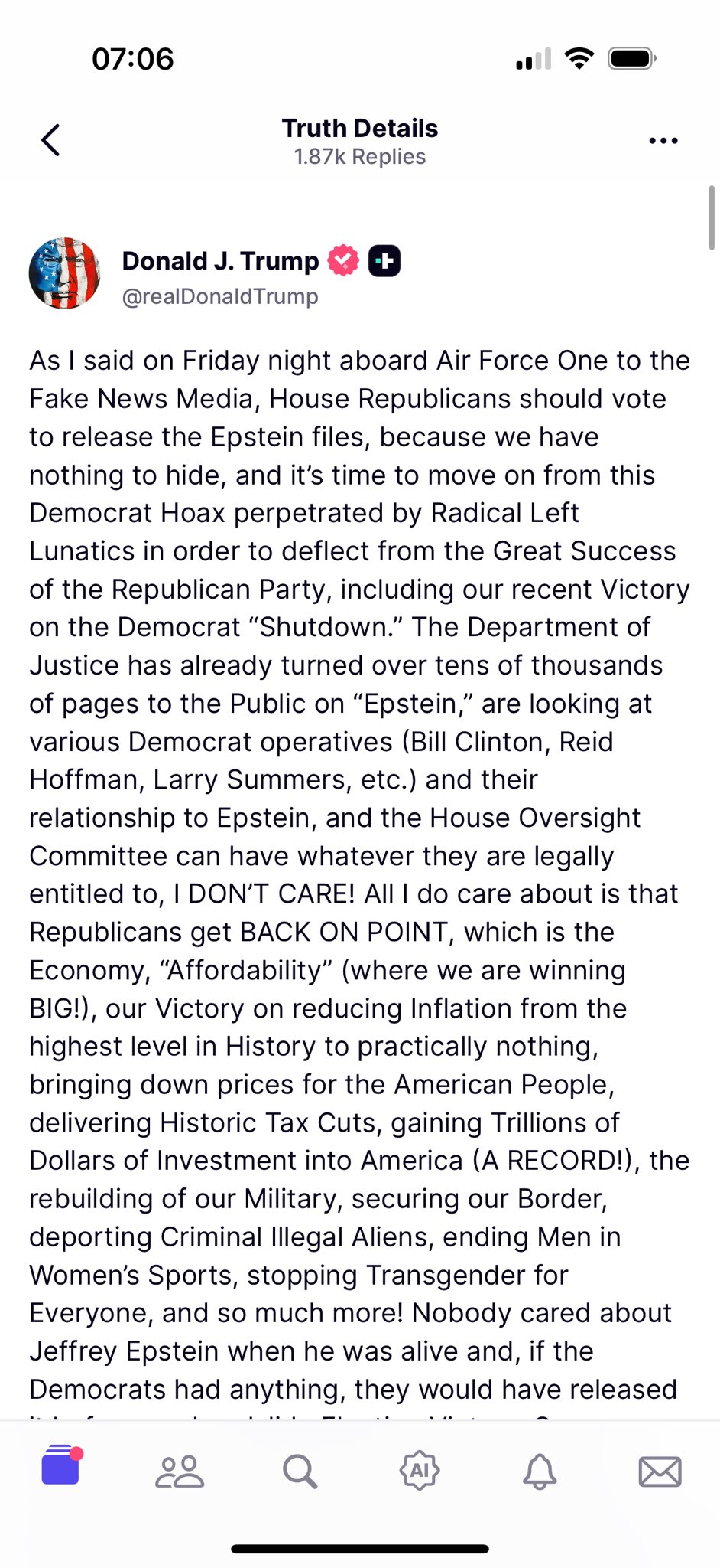 Trump Urges House Republicans to Release Epstein Files Amid Controversy