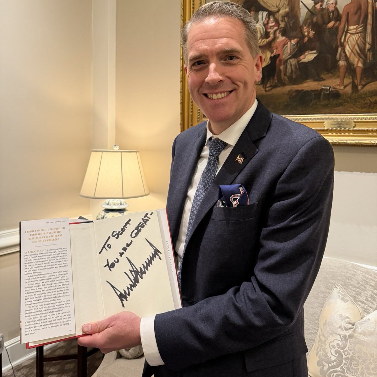 Trump Praises Scott Jennings: "You are GREAT!